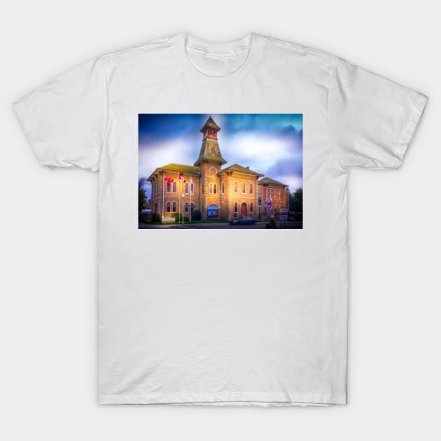 Shelburne Town Hall T-Shirt by Robert Alsop